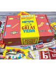 RETRO CANDY YUM  1944 80th Birthday Gift Basket Box of Nostalgic from Childhood for 80 Year Old Man or Woman Born 1944 Jr