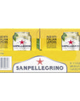 Sanpellegrino Italian Sparkling Drink Limonata Sparkling Lemon Beverage 24 Pack of 1115 Fl Oz Cans