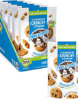 Lenny  Larrys The Complete Crunchy Cookie Chocolate Chip 6g Plant Protein Vegan NonGMO 425 Ounce Pouch Pack of 6