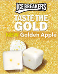 Ice Breakers Mints Sugar Free New Golden Apple Flavor 8 Count 8 Ounce