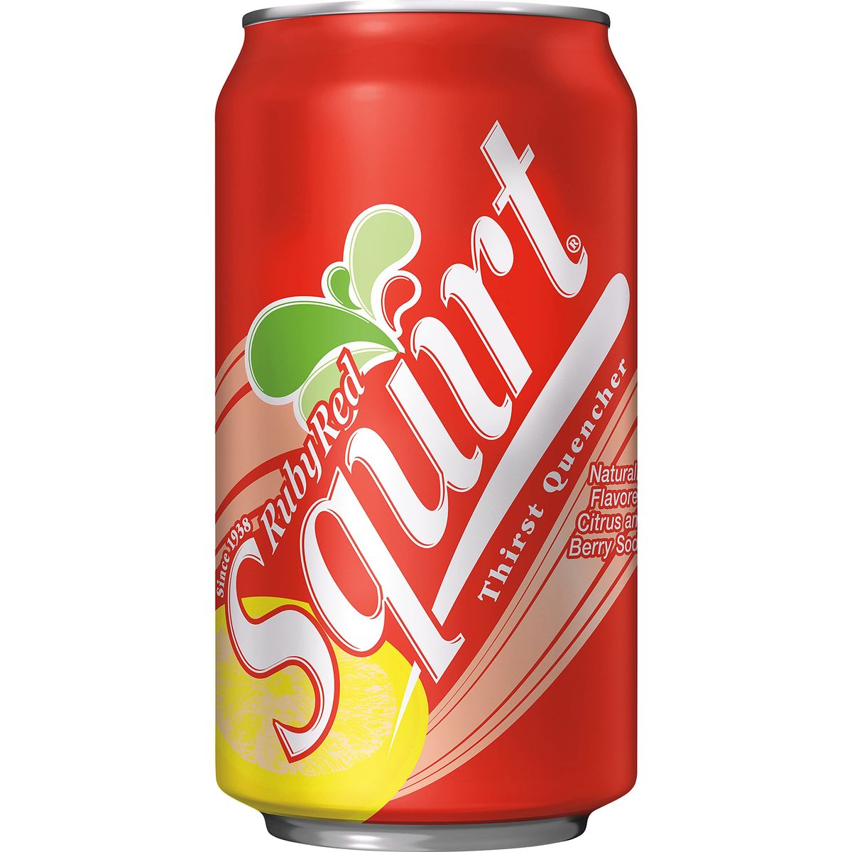 Squirt Ruby Red Grapefruit Soda 12 fl oz cans 12 pack