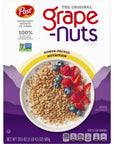 Post, Breakfast Cereal, Grapes Nut, 20.5 Oz