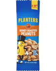 Planters Honey Roasted Peanuts 175 Ounce Packet Pack of 18