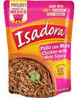 Isadora Fully Cooked Pollo con Mole 15 oz Readytoeat no refrigetarion needed