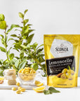 Sconza Lemoncello Lemon Cream  White Chocolate Almonds  Inspired by Italys Lemon Groves  Made in the USA  Pack of 1 24 Ounce