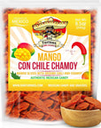 Chili Chamoy Mango Slices 85 oz Bag of Authentic Mexican Dry Fruit Candy Sweet and Spicy Flavor Fresh and Natural Dulce Mexicano by Don Turinos