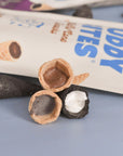 Muddy Bites Waffle Cone Snacks Bite Sized Chocolate Filled Cones for Snack or Dessert Milk Chocolate Dark Chocolate Cookies  Cream Made with Cane Sugar NonGMO Kosher Variety Pack 6 Bags