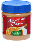 AMERICAN CLASSIC Peanut Butter Crunchy - 340 gm