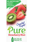 Crystal Light Pure Strawberry Kiwi Drink Mix7 Count Pack of 1