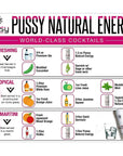 Pussy Natural Energy Drink (250ml - Pack of 6)