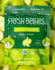 Fresh Bellies Vegan Healthy Snacks for Kids and Toddlers, Kid Snacks with No Added Sugar, Gluten Free Snacks, Freeze Dried Baby Snacks 12m+, Paleo Friendly, Non GMO, Kosher, Keep Calm & Cardamom, 6 pack