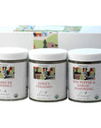 Organic Herb Seasoning Collection - 3 Flavors of Europe - Italian & French Spice Gift Set