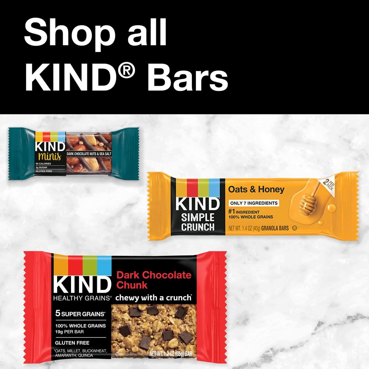 KIND Breakfast Bars Honey Oat Healthy Snacks Gluten Free 32 Count