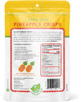 Nature’s Turn Freeze-Dried Fruit Snacks, Pineapple Crisps, Pack of 6 (1.2 oz Each)