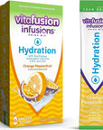 Vitafusion Infusions Hydration Drink Mix - 6 Total Sticks