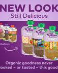 Plum Organics Mighty Protein & Fiber Organic Baby Food Meals [12+ Months] Variety Pack, 4 Ounce (Pack of 18) Packaging May Vary