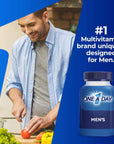 One A Day Men’s Pro Edge Multivitamin, Supplement with Vitamin A, Vitamin C, Vitamin D, Vitamin E and Zinc for Immune Health Support* and Magnesium for Healthy Muscle Function, Tablet 50 Count