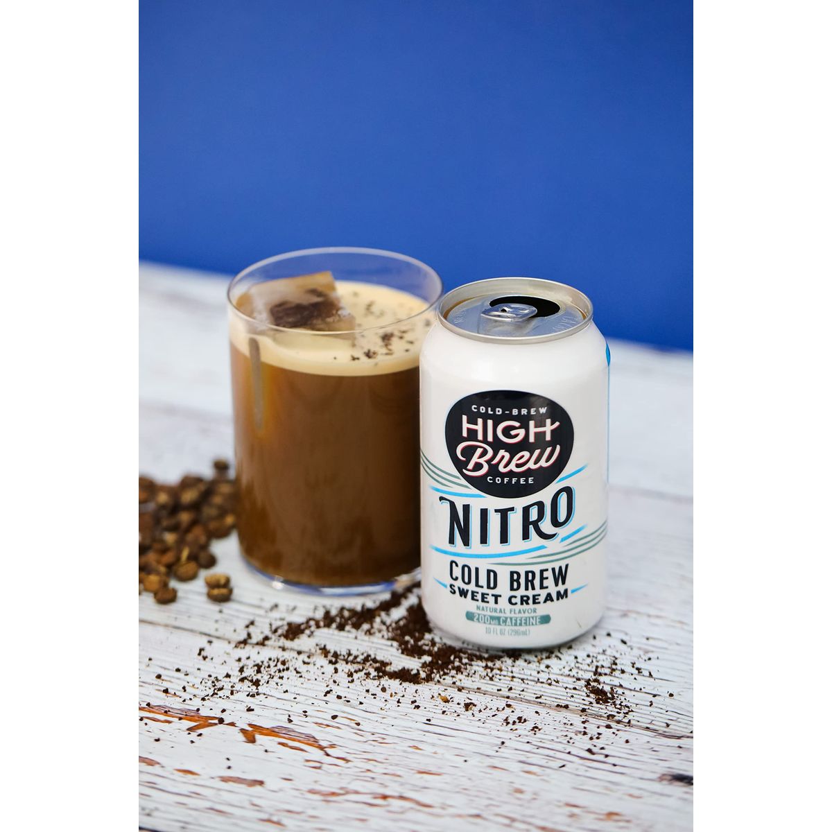 High Brew Coffee Cold Brew Nitro Sweet Cream 10 Fl Oz Can Pack of 12