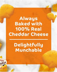 Goldfish Cheddar Cheese Crackers, Baked with Whole Grain, 27.3 oz Carton