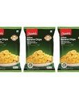 Chheda's yellow Banana chips Trio Pack 3 Pack (170gx3)