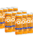 TEAONIC Fresh Pop Immunity Soda With Orange And Elderberry PlantPowered Sparkling Juice LowCalorie Soda No Sweetener Keto Friendly Vegan Wellness Drink 12 Cans Each Weighing 12 Fl Oz