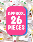 Jujube Nougat 10oz Approx 26 Pieces  Sweet Candy Individually Wrapped Candy Fruit Chews Chewy Candy  Jujube Candy With Jelly Fruits Beans Candy Dish Essential Nougat Candy Fruities Chews Perfect for Sharing  Candy For Adults Adults  Kids