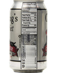 Goslings Diet Ginger Beer 12 Oz Can 12 Count