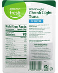 Amazon Fresh Chunk Light Tuna Pouch 25 Oz