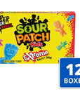 SOUR PATCH KIDS Extreme Sour Soft  Chewy Candy 12  35 oz Boxes