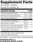 UMZU zuBurn - Thermogenic Supplement to Support Metabolism and Energy, Thermogenic Fat Burner, Blend of Vitamins and Caffeine - (30 Day Supply 60 Capsules)