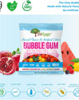 Tree Hugger Fantastic Fruit Bubble Gum Natural Flavors No Artificial Colors 2 Ounce Pack of 12