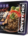 KinjaBang Shadow Style Noodles wKinjaBang Spicy Sauce 35 Ounce Pack of 6  PlantBased  Air Dried  Preservative Free