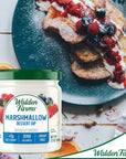 Walden Farms Marshmallow Dipping 12 oz Jar  Smooth  Creamy Vegan Paleo and Keto Friendly 0g Net Carbs  Perfect for Fruit Platters Ice Cream Parfait Smoothies Crackers and More