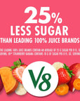 V8 Strawberry Banana 100 Fruit and Vegetable Juice 8 fl oz Can 6 Pack