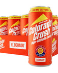 Colorado Crush HighAltitude Energy  Sugar Free 350mg Caffeine 800mg BetaAlanine 1000mcg Vitamin B12  El Dorado  16oz 12 Pack