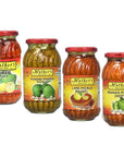 Mothers Recipe  Pickle Combo 4in1 Mixed Punjabi Mango Lime Hot Mango Hot 500g x 4