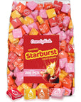 Starburst Original Fruit Chews Candy 2 Pounds Bulk  Approx 200 Assorted Individually Wrapped Pieces