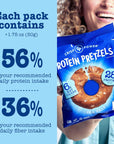 Crisp Power High Protein Pretzel Crisps  6 Pack x 175 oz Crunchy  Flavorful PlantBased Snack No Sugar 28g Protein Per Pack in 3 Savory Flavors Vegan Keto Friendly NonGMO Kosher NonDairy pack Mix