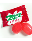 Zotz Fizz Power Candy Cherry  Fruit Flavored Hard Candy with a Fizzy Center  230g Bag Single Pack  GlutenFree