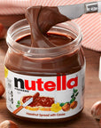 Nutella Hazelnut Spread With Cocoa For Breakfast 265 Oz Jar Holiday Baking And Desserts  packaging may vary