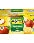 Motts Applesauce 4 Oz Cups 18 Count No Artificial Flavors Good Source Of Vitamin C Nutritious Option For The Whole Family