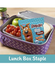 Kellogg's SCOOBY-DOO! Baked Graham Cracker Snacks, Lunch Snacks, Snack Crackers, Cinnamon (40 Pouches)