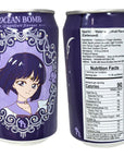 Ocean Bomb Carbonated Water Sailor Moon Scouts Anime Collectible Can Drink Chibimoon Uranus Neptune Saturn Pluto with 1 Blehblu Coaster