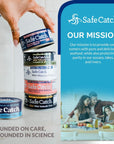 Safe Catch Canned Wild Tuna Fish Wild Caught Lowest Mercury GlutenFree Kosher NonGMO Whole30 Approved Paleo Keto Food 5oz Can 12Pack