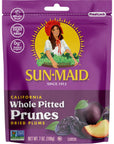 SunMaid Pitted Prunes NonGMO 100 Fruit No Sugar added 7 oz Pack of 1