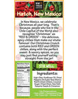 Christmas Crunch Mild  RED  GREEN Chilies from Hatch New Mexico  with Sweet Savory Crispy Crunchy Spices