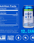 HOP WTR Sparkling Hop Water Classic 12 Pack Sugar Free Low Carb Non Alcoholic Drinks NA Beer Adaptogen Drink No Calories Adaptogens  Nootropics for Added Benefits 12 oz Cans