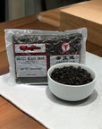 MeeChun Salted Black Beans 16 Ounce Pack Chinese Douchi Fermented Black Beans Bundle with Habanerofire Jar Opener for Tricky Lids