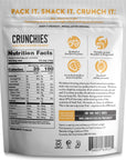 Crunchies Freeze-Dried Fruits, 100% All Natural Crispy Fruit, Non GMO and Kosher, Resealable Freeze Dried Fruit Snack Packs, Pack of 6 (Pineapple)