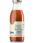 Sanremo Tomato and Vodka Pasta Sauce 11 Pound Pack of 6